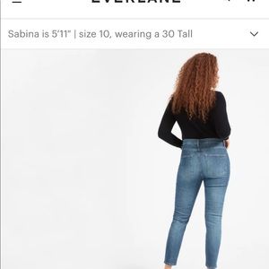 Everlane High Rise Skinny Jean